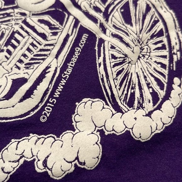 Area 51 Groom Lake Motorcycle Club 2015 T Shirt, Women Size M - Picture 7 of 11